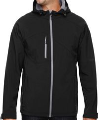 Mens Soft Shell Jacket with Hood (88166)