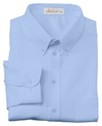Men’s Long Sleeve Oxford Dress Shirt (87007)