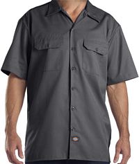 Short Sleeve Twill Work Shirt (1574)