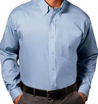 Men's Button Down Collar Long Sleeve Shirt (1515-211)