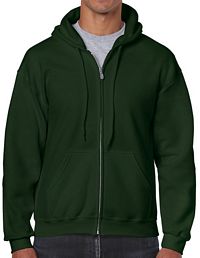 Full Zip Hooded Sweatshirt (18600)